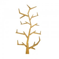 Półka sosnowa woskowana Drzewo 2 104x197x15 cm